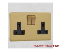 High-Quality Designer Power Socket Range Online – Heritage Brass