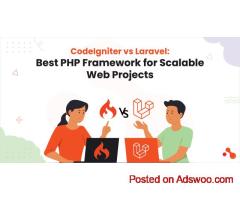 CodeIgniter vs Laravel: Best PHP Framework for Scalable Web Projects