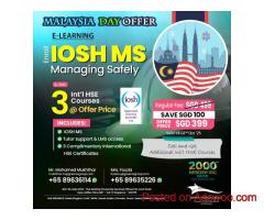 Malaysia Day Offer: IOSH MS Course in Selangor (Malaysia)