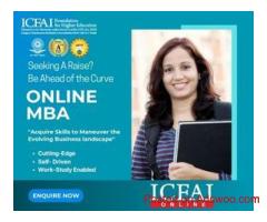 ICFAI Online MBA for Working Professionals | ICFAI Online MBA