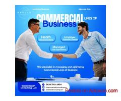 Require healthcare contracting support for commercial lines of business?