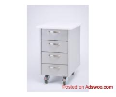 2 Drawer & 3 Shelf Mobile Storage Cart