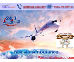 Hire Top-Grade Air Ambulance Services in Allahabad by Medilift