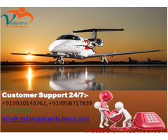 Vedanta Air Ambulance in Bhubaneswar with hi-tech Ambulance