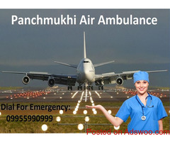 Book Panchmukhi Air Ambulance in Jaipur for Safely Relocate Your Critical Patient