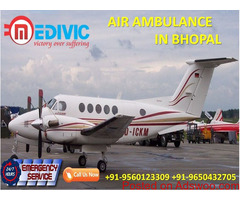 Take Faultless Life Care Air Ambulance Services in Bhopal by Medivic