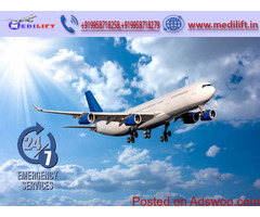 Hire Cheap and Best Air Ambulance Services in Guwahati by Medilift