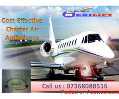 Pick Time-Saving Air Ambulance Service in Ranchi with Doctor