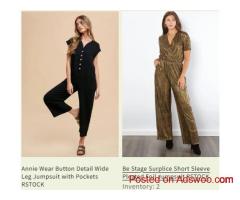 Plus Size Denim Cargo Jumpsuit — Stylish & Functional
