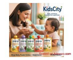 Shop Baby Foods Online in India | Healthy & Pediatrician-Approved Choices