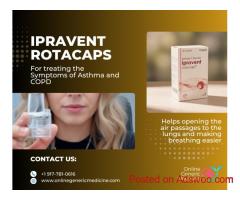 Buy Ipravent Rotacaps (Ipratropium Bromide) | Available at Online Generic Medicine