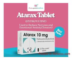 Buy Atarax Tablet – Effective Hydroxyzine for Anxiety Relief | Online Generic Medicine