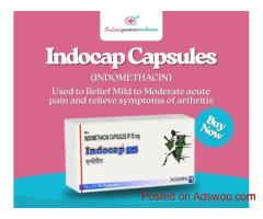 Effective Indomethacin for Pain & Inflammation - Indocap Capsules | Online Generic Medicine