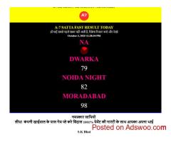Check Gali Satta Result – Live & Historical Charts