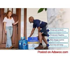FIRST DELIVERY NO DELIVERY FEE PLUS 5 FREE CASES
