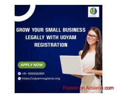 Grow Your Small Business Legally with Udyam Registration