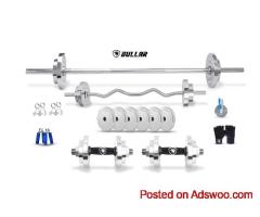 Steel home gym set