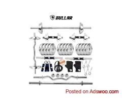 Steel home gym set