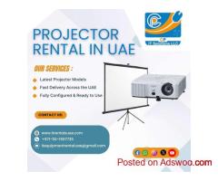 Best deals on Projector Rental UAE for events now.