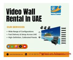 Video Wall Rental for Events and Exhibitions to Hire
