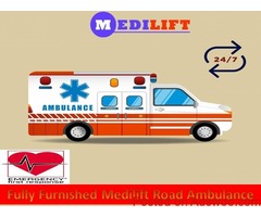 Get Emergency Patient Shifting by Medilift Ambulance Service in Jamshedpur