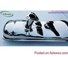 Exhaust for Vespa 400 (1957-1961) by stainless steel