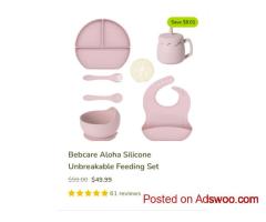 Bebcare Toddler Feeding Set – Safe, Stylish, and Sustainable