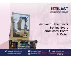 sandblaster booth in dubai | Jetblast