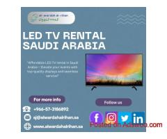 Where to Find Trusted LED TV Rental in Saudi Arabia?