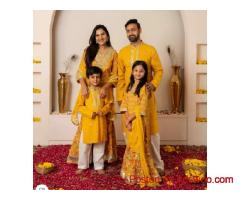 Celebrate Together in Style with Indian Matching Outfits