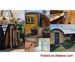 Outdoor Saunas for Sale UK at GlampLaunch in Cheltenham