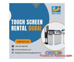 How to Rent Touch Screens for Your Next Dubai Event?
