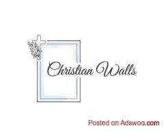 christianwalls.com $15 off all orders above $100