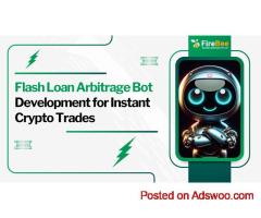 Flash Loan Arbitrage Bot Development for Profitable Crypto Trades