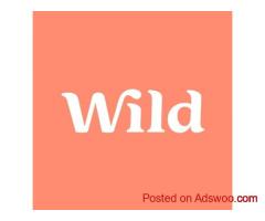 wearewild.com 20% off all Wild products