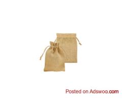 Jute Drawstring Pouches in A4 and A5 Size - Iconique Gifts LLC