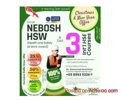 Festive NEBOSH HSW Offer with Exclusive HSE Course Benefits