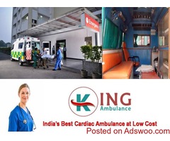 Use Superfine ICU Care Road Ambulance Service in Katihar by King