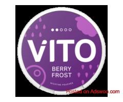 Vito Berry Frosty 6mg Nicotine Pouches | Buy Online