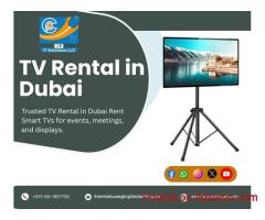 How to Rent a TV in Dubai for Short Trips?