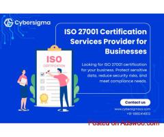 ISO 27001 Certification Services Provider for Businesses