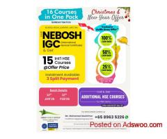 Nebosh IGC course in Singapore low price