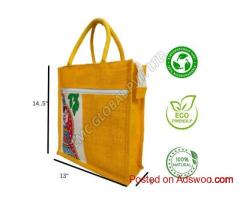 Custom Printed Jute Bags for Promotions