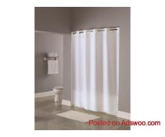 Buy Hotel Shower Curtains | Hookless Shower Curtains for Hotels – AGH Supply