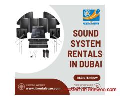 Reliable Sound Rental Dubai for Corporate Events