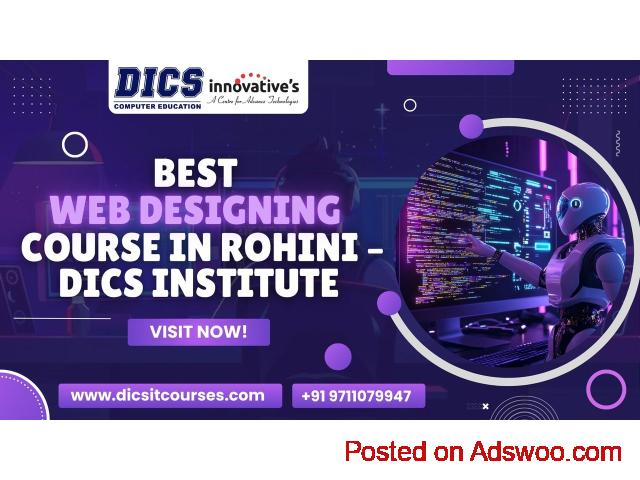 Best Web Designing Course in Rohini – DICS Institute - 1/1