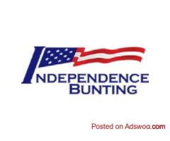Flag Bunting for Patriotic Events and Outdoor Displays