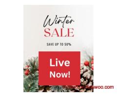 Winter Warmth Sale: Save Up to 50%