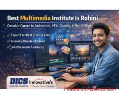 Best Multimedia institute : DICS Rohini