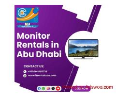 Affordable Monitor Rental Services in Abu Dhabi